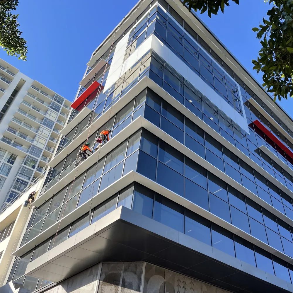 Commercial / Rope Access Window Cleaning Commercial / Rope Access Window Cleaning