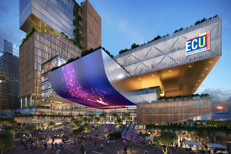 Educational building in Perth WA that is suitable for a rope access cleaning job.